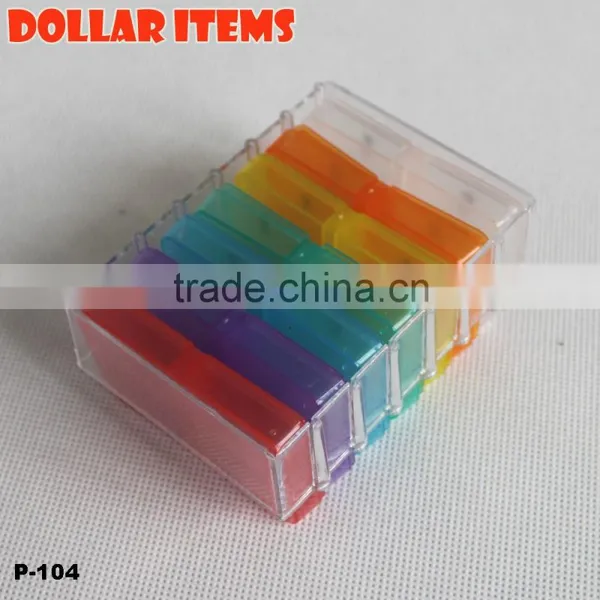 Colorful Seven Days Pill Stoage Box photo-4