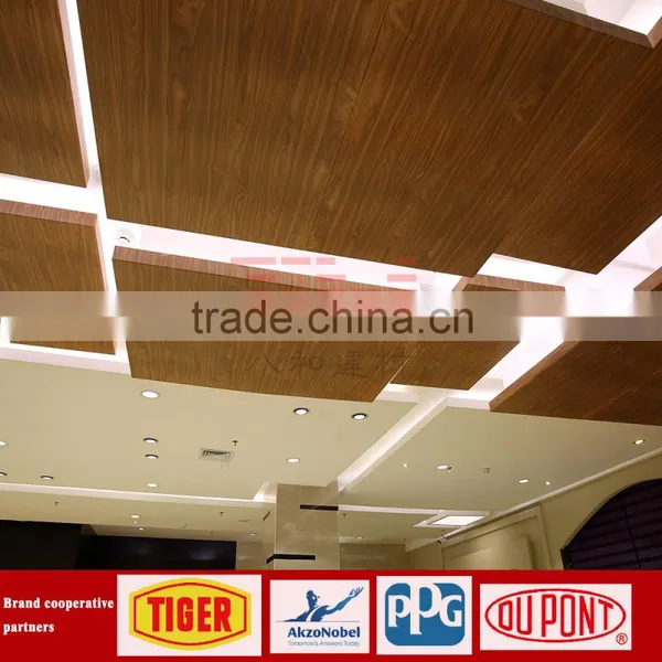 Wholesale Price Wood Grain Aluminum Exterior Wall Cladding Material photo-5