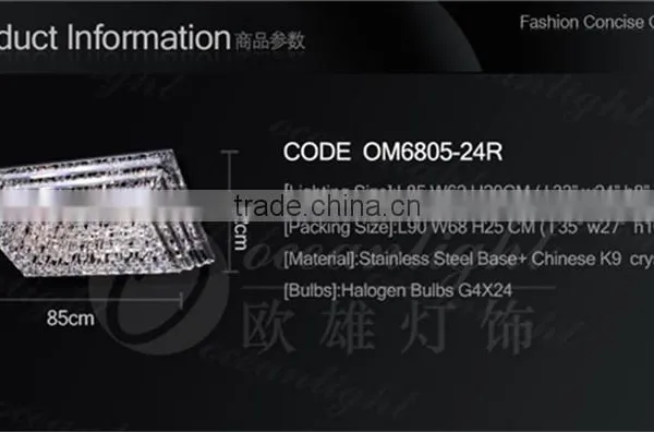 Modern Crystal Light Small Aisle Ceiling Lamp Led Hallway Lamp the Sitting Room Light Dining OM6805 photo-4
