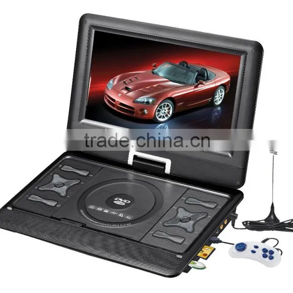 9.8" Inch DVD SANYO Lens Sunplus8202kd Chipset Built-in Rechargeable Battery