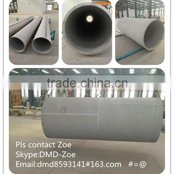 Superior 304 68'' Large Diameter Stainless Steel Welded Pipe 1524mm 60'' Diameter