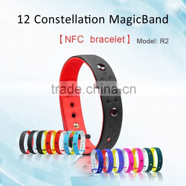 Mutifuntions R2 Nfc Bracelet Smart Wearable Bracelet With E-card photo-2