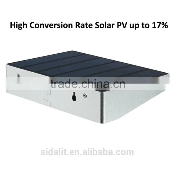 48 Led Aluminum Pad Ip65 600LM 4400mah PIR Sensor + Light Control+weak Light Solar Motion Sensor Led Outdoor Light photo-3