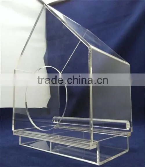 Wholesale Acrylic Plastic Bird Feeder