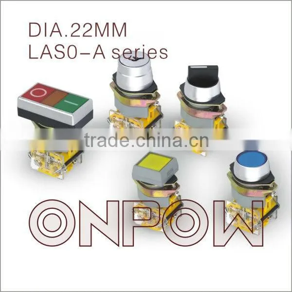 ONPOW Control Panel Push Button(LAS0-A Series,22MM,VDE,CE,ROHS)