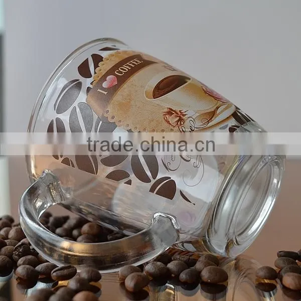 Glass Mug for Coffee Drinking Glass Mug for Christamas photo-5