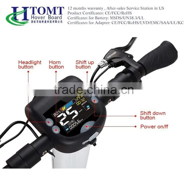 New Arrival Electric 10inch 500w Adults Portable Kick Cheap Electric Scooter With Seat photo-5