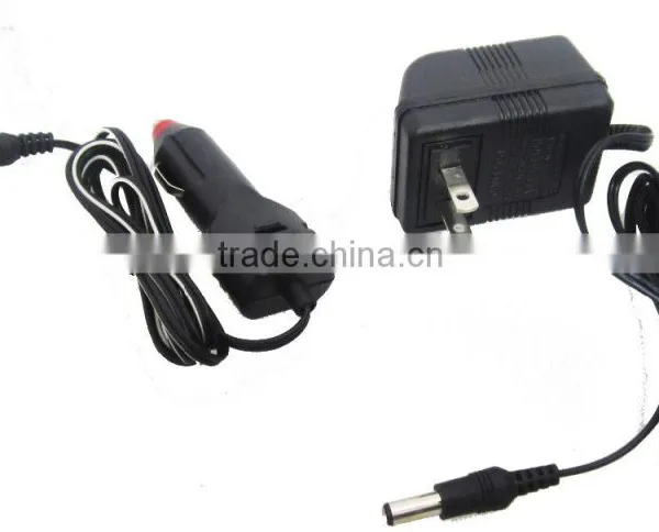 3W COB+3W LED Plastic Rechargeable Working Light Car Charger Flashlight Lamp photo-6