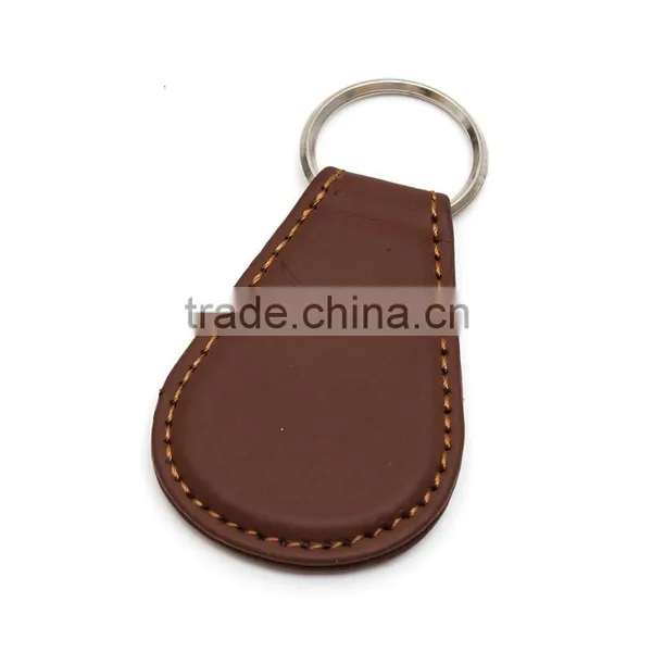 Red Black Heart Shaped HandBest Selling Metal Leather Keyring /Leather Key Chain/Leather Keyfob photo-4