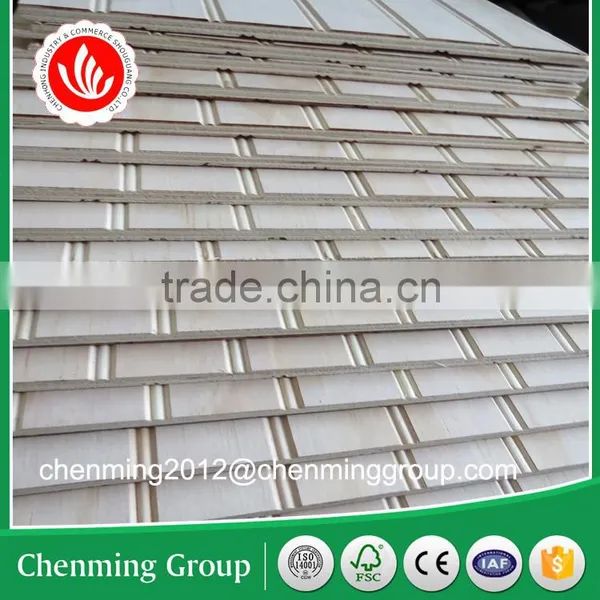 Decorative Pine Groove Plywood photo-4