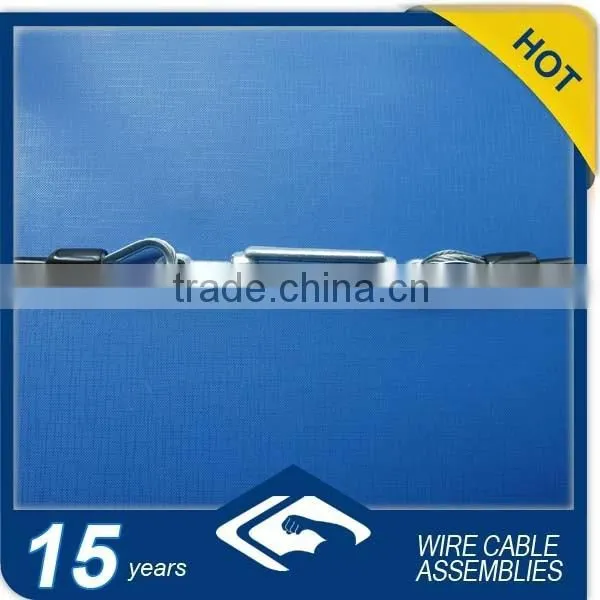 Black Stainless Steel Wire Nylon Coated With Turnbuckle photo-3