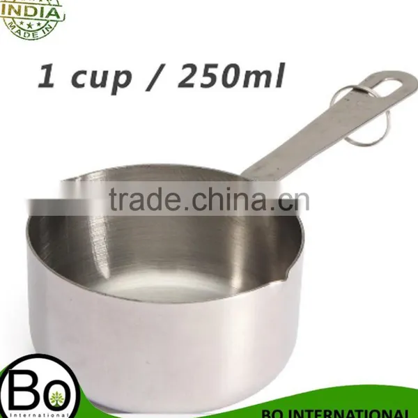 New Arrival 4pcs 1/4-1inch Stainless Steel Measuring Cups Spoon Set For Kitchen Measure Tool photo-4