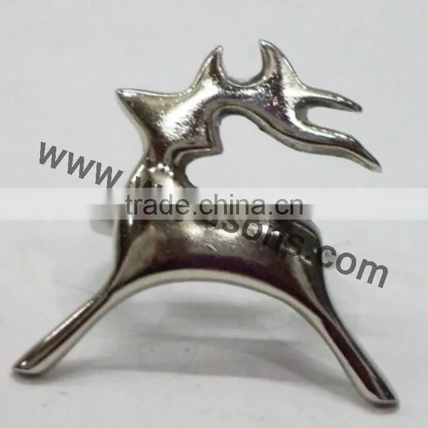 Nickel Plated Napkin Ring and Deer Shape Napkin Ring for Weddings Used photo-4