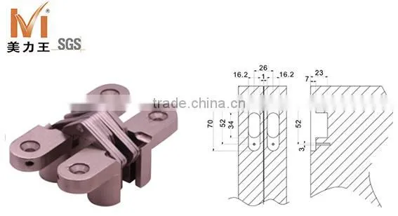 Furniture Hinge 180 Degree Folding Table Concealed Hinges photo-2