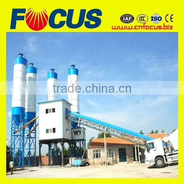Hzs120 Concrete Batching Plant With Js2000 Forced Concrete Mixer photo-4