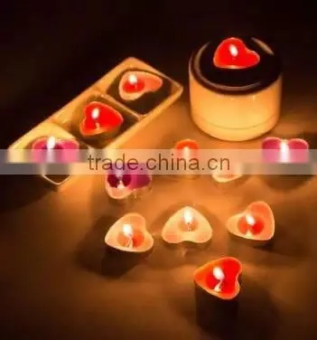 Romantic Heart Shape Scented Tealight Candle for Christmas photo-2