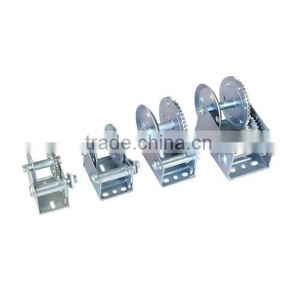 Manufacturing 1200lbs Galvanized Operated Barge Winch photo-5