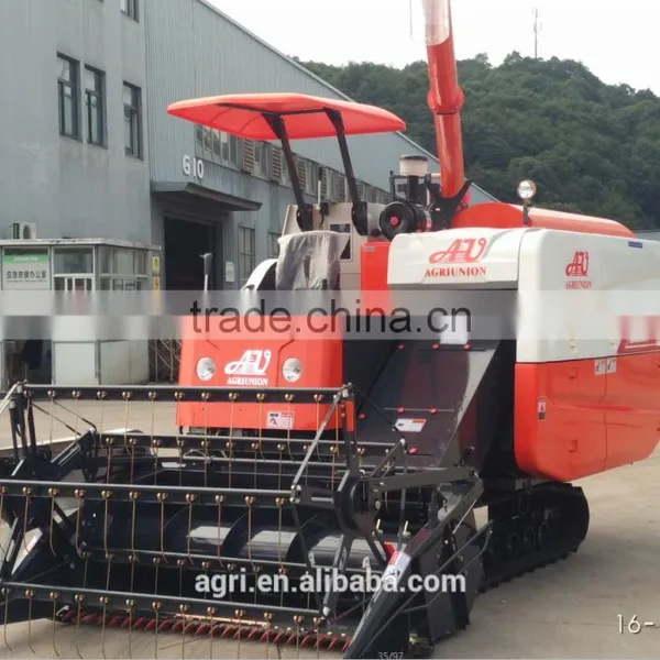2016 New Design Mini Soybean Combine Harvester photo-4