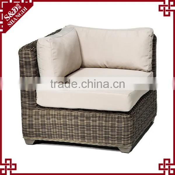 Wholesale Modern Indoor Sectional Rattan Furniture Living Room Sofa Set photo-4