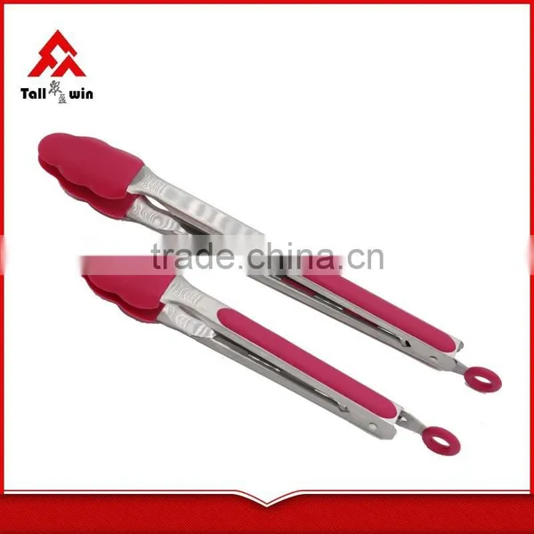 Colorful Heat Resistant Food Grade Five Fingers Silicone Food Tong photo-2