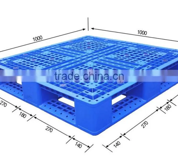 Economical and Practical Plastic Pallet XD1210-150 Mesh Three Skids photo-5