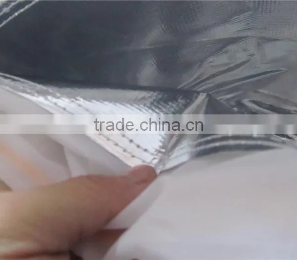 Professional Aluminum Fabric, Various Usage Aluminum Tarpaulin, Cheap Waterproofing Plastic Canvas photo-2
