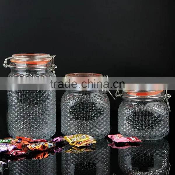 Embossed High Quality Food Glass Jar Products You Can Import From China photo-3