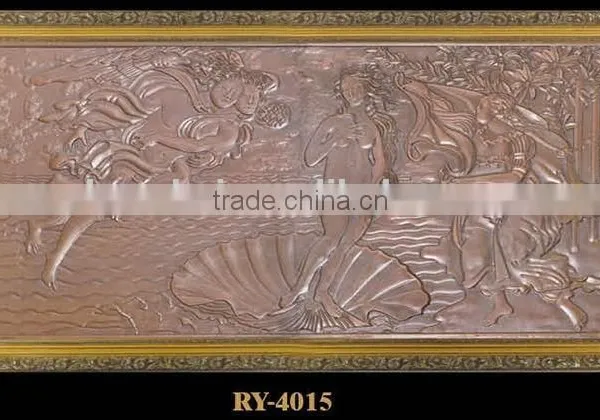 Customed Design Luxury Antique Aluminum Wall Mural Decoration photo-4