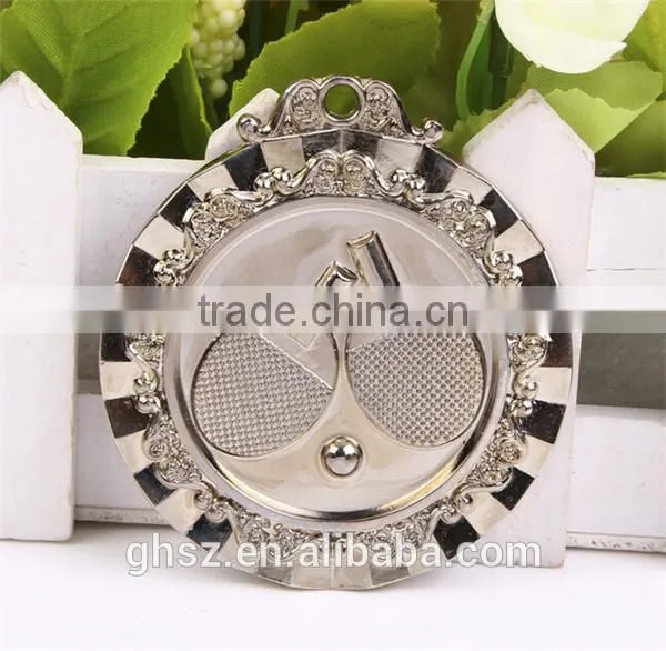 Best Selling Golden Zinc Alloy Table Tennis Medal photo-2