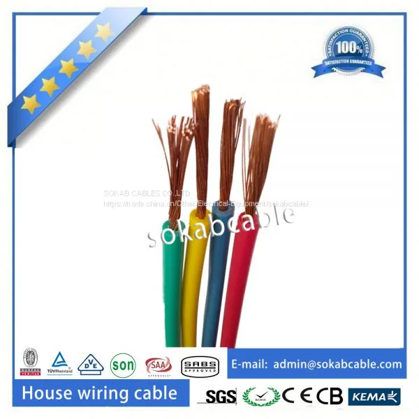 Flexible Copper Conductor PVC Insulated Electrical Wire photo-3