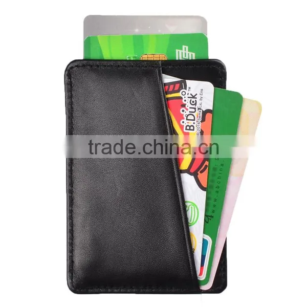 Slim Wallet Minimalist Leather Wallet RFID Blocking Card Holder photo-6