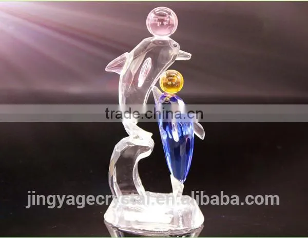 Exquisite Small Crystal Dolphin as Special Wedding Presents for Lovers photo-2