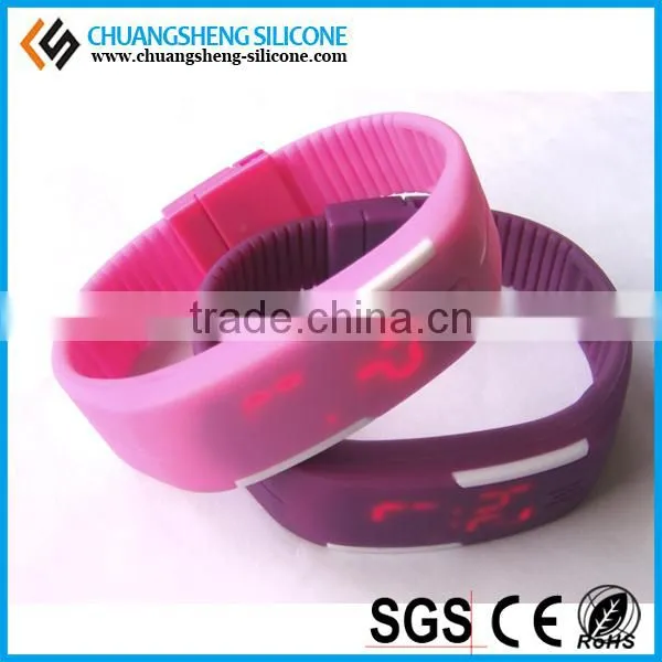 Led Display Watch, Silicone Wristwatch, Time Watches photo-4