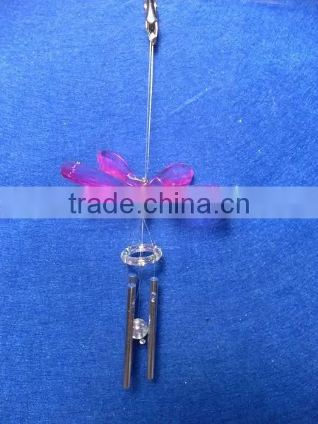 Summer Acrylic Reindeer Metal Wind Chime Aeolian Bells Ornament photo-5