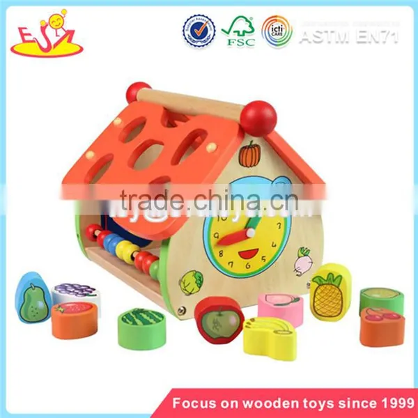 Wholesale Teaching Aid Wooden Numbers Blocks Toy Interesting Wooden Numbers Blocks Box Toy W11H007 photo-2