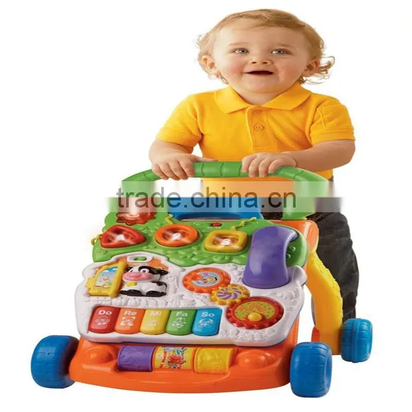 New Cheap Model Baby Sit-to-stand Plastic Muscial Removable Walker Part for Sale photo-2