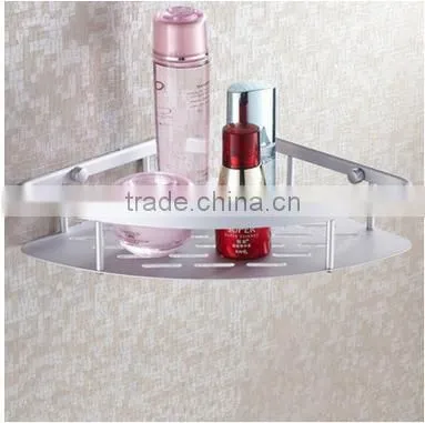 Hot Sale Never Rust Bathroom Aluminium Single Corner Shelf China Supplier Bathroom Corner Towel Shelf photo-4