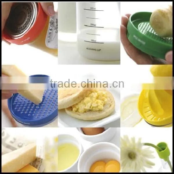New Hot Multi Slice Bottle Kitchen Tools Plastic Bin Multi Function Slice Grate Sift Wholesale for Sale Factory photo-2