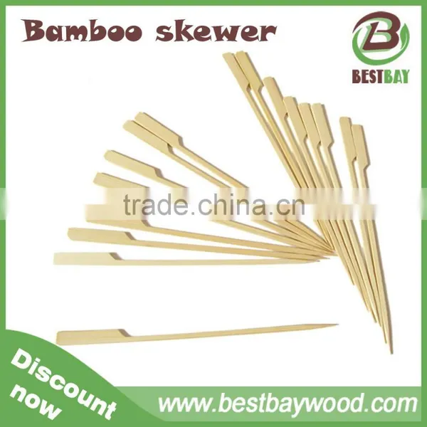 Safe Bamboo BBQ Skewers,bamboo Stick,bbq Pick photo-5