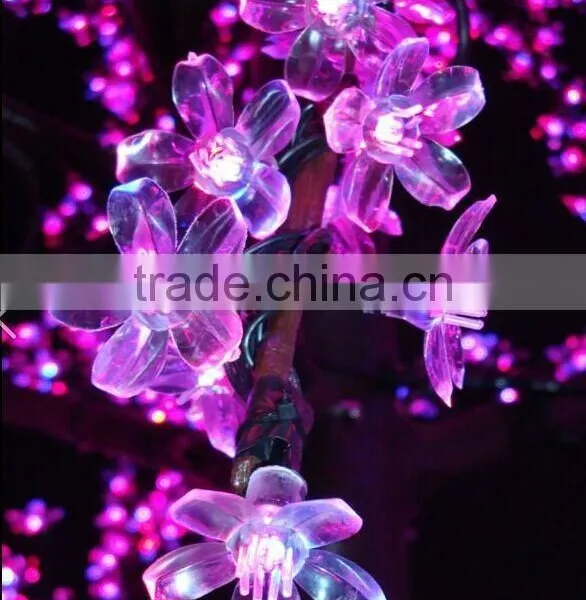 Set in Chamber, House , Bar, Dining Room , New Cherry Blossom Led Tree Lamp 220v photo-2