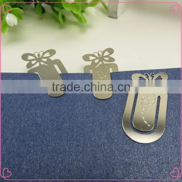 China Manufacturer Logo Engraving Color Printed Custom Metal Bookmark photo-5