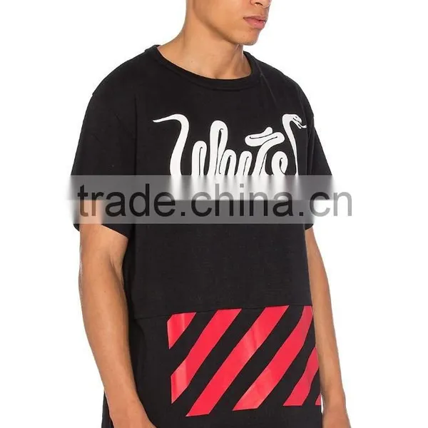 Good Quality Casual Modern Top Grade Men's Plain T-shirts photo-2