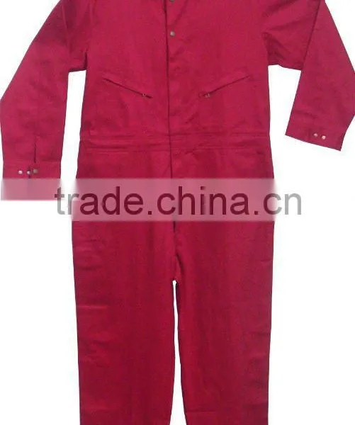 Orange Flame-Retardant Workwear Overall SL0426