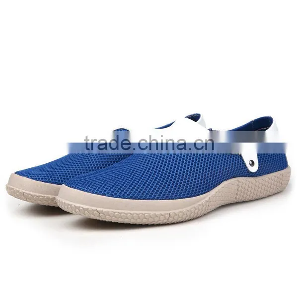 Fashion Cow Split Leather Casual Shoes for Men in Summer, High Quality Ventilation Mesh Shoes Casual for Male photo-5