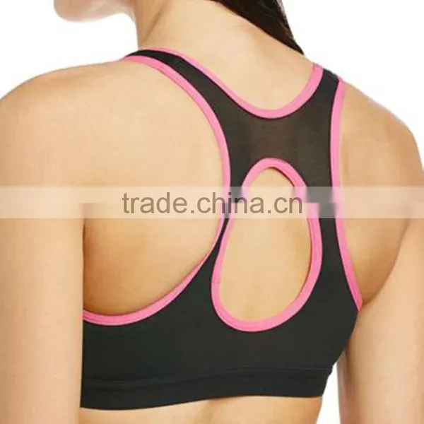 Custom Stylish Sports Yoga Bra Design Ladies Elastic Fitness Yoga Bra photo-4