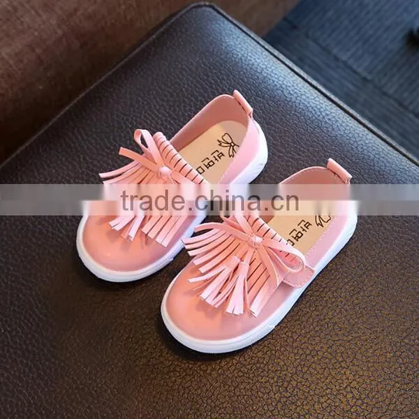 Zm35396a Latest Model Footwear Summer Kids Girl Soft Leather Baby Shoes photo-2