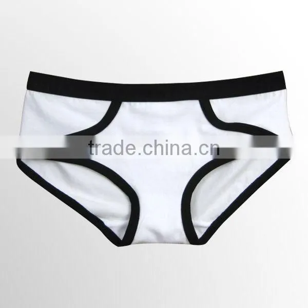 White Color Sexy Panties Cotton Ladies Underwear