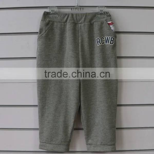 French Terry Fabric Children Pants for Boy Outwear