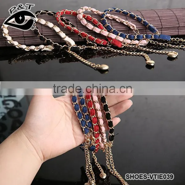 New Fashionable Handmade Chains Style and Shoe Decorations Type Ornaments Stone for Sandal photo-5