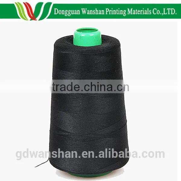 Elastic 100 Polyester Embroidery Cotton Crochet Spun Thread for Hardback Lining Packaging photo-2